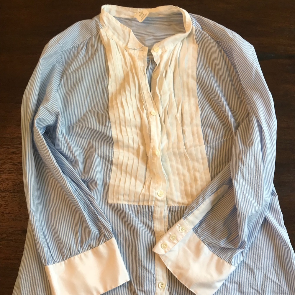 Cotton/silk blend J Crew Top sz 12